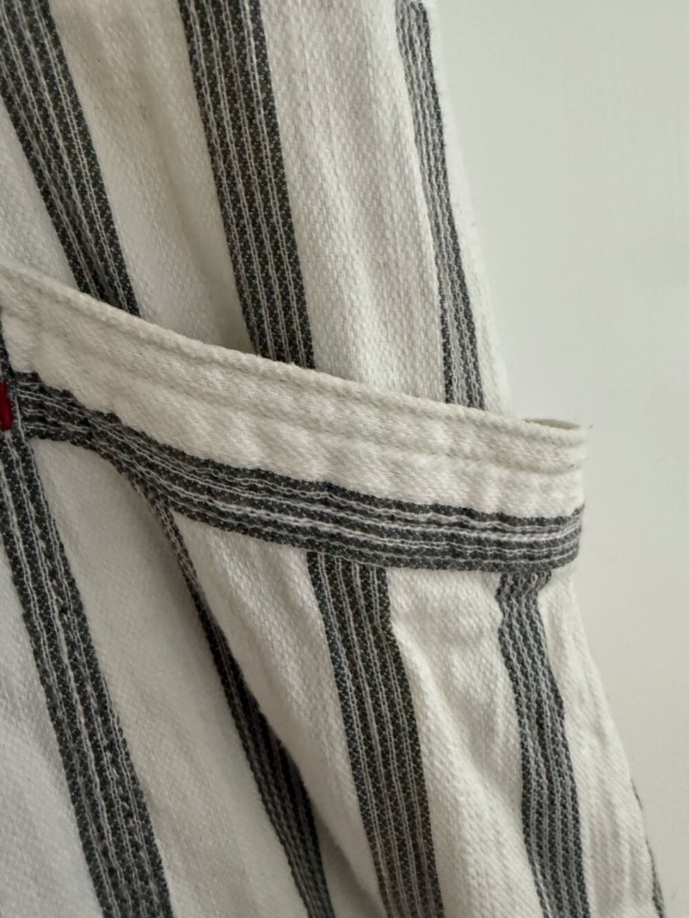 Maeve By ANTHROPOLOGIE Black & white Striped Sleeveless Dress Size 4 - Picture 4 of 8